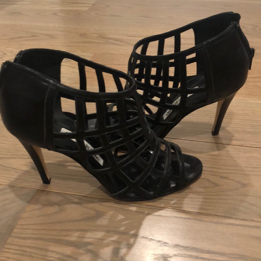 Manola Blahnik caged heels